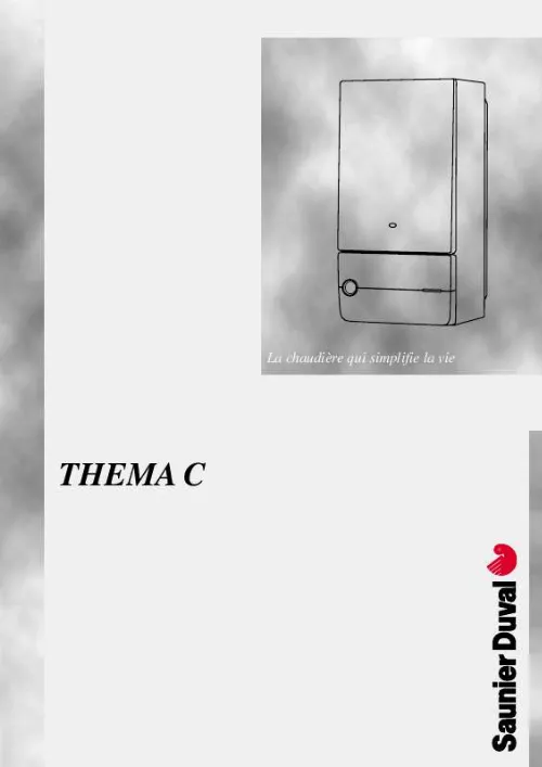 Notice SAUNIER DUVAL THEMA C 23 E chaudière Trouver une solution à un — free download